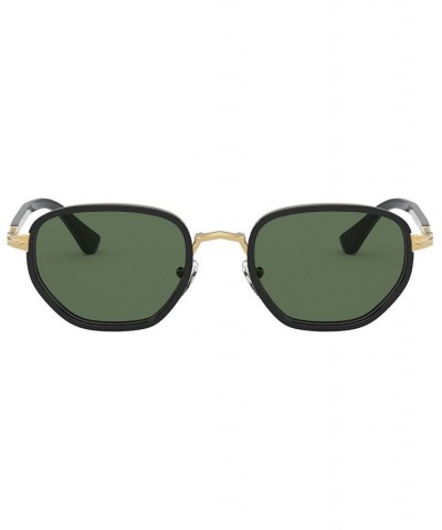 Polarized Sunglasses 0PO2471S10975850W BLACK/GREEN POLAR $110.60 Unisex