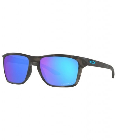 Men's Polarized Sunglasses OO9448 Sylas 57 Matte Black Tortoise $43.70 Mens