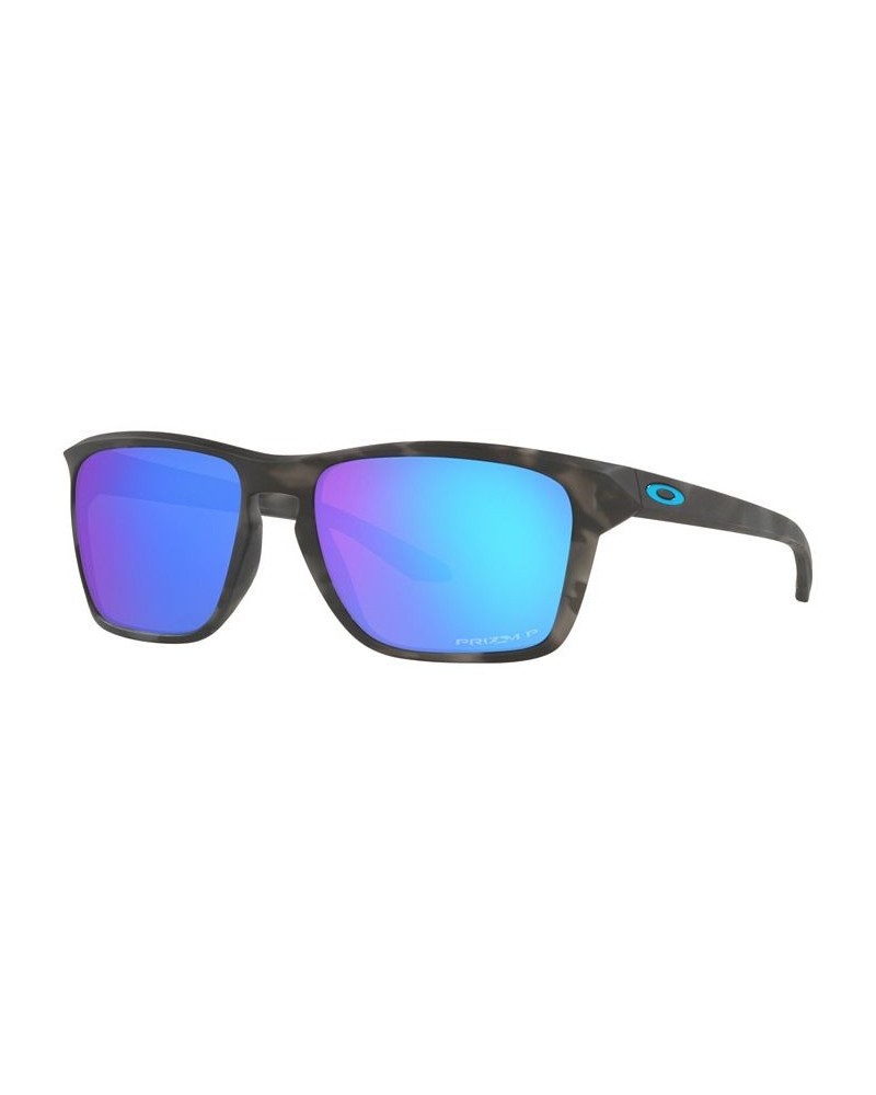 Men's Polarized Sunglasses OO9448 Sylas 57 Matte Black Tortoise $43.70 Mens