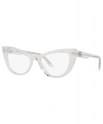 DG3354 Women's Cat Eye Eyeglasses Black $51.00 Womens