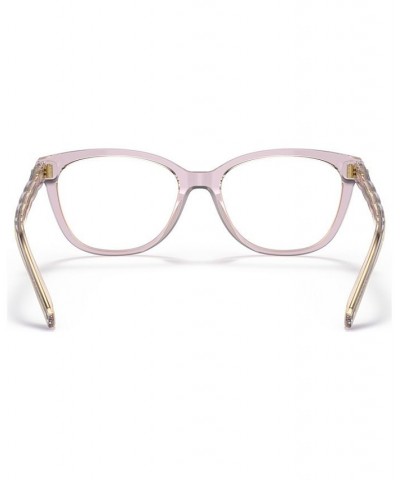 Women's Square Eyeglasses HC618653-O Transparent Blue $45.98 Womens