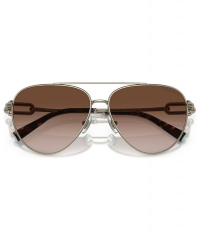 Women's Sunglasses TF3092 Silver-Tone $123.60 Womens