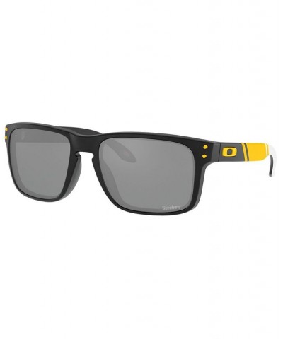 Men's NFL Collection Holbrook Sunglasses OO9102 55 PRIZM BLACK $31.79 Mens