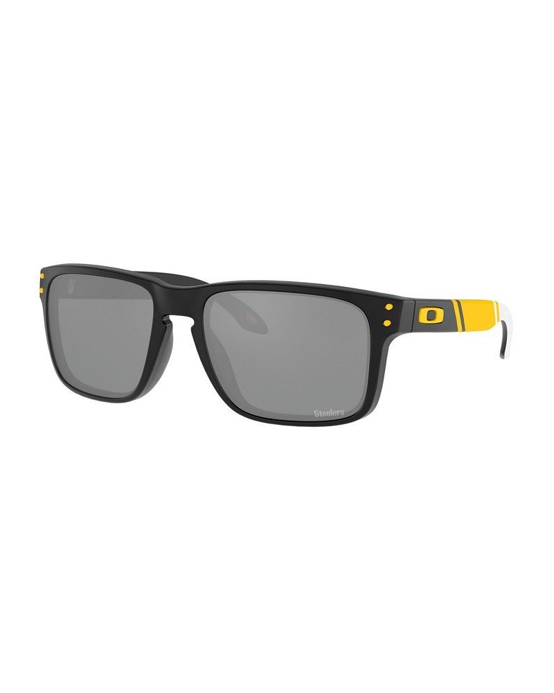 Men's NFL Collection Holbrook Sunglasses OO9102 55 PRIZM BLACK $31.79 Mens