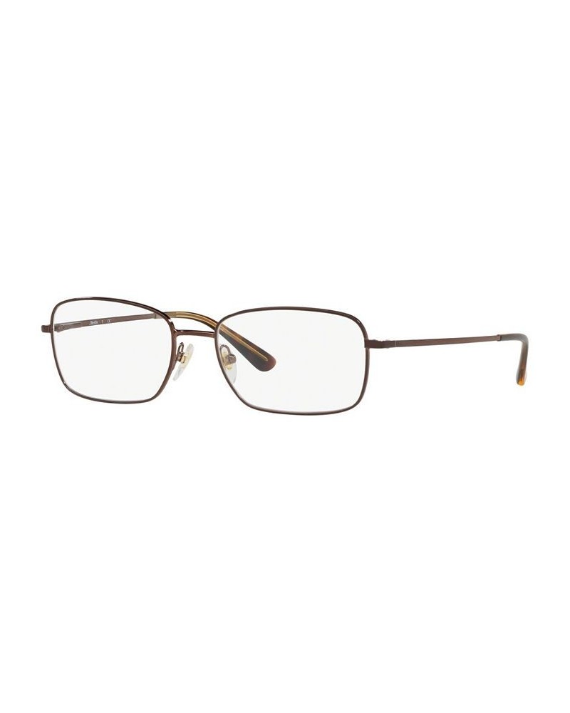 SF2291 Men's Rectangle Eyeglasses Brown $9.23 Mens