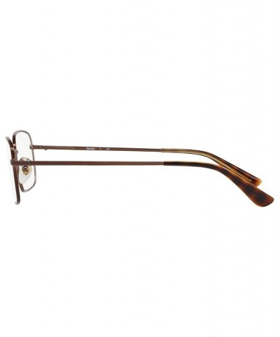 SF2291 Men's Rectangle Eyeglasses Brown $9.23 Mens