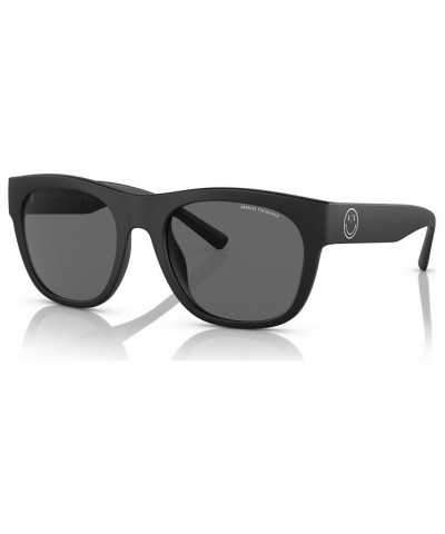 Men's Sunglasses AX4128SU55-X 55 Matte Black $19.11 Mens