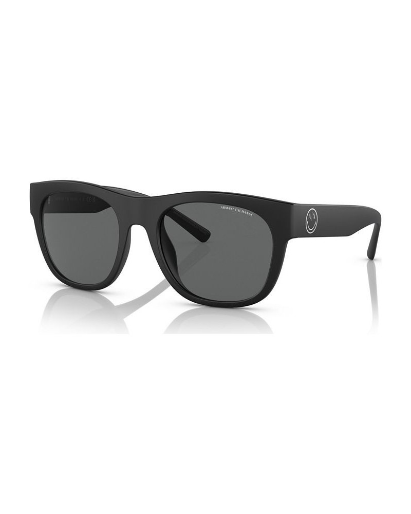 Men's Sunglasses AX4128SU55-X 55 Matte Black $19.11 Mens