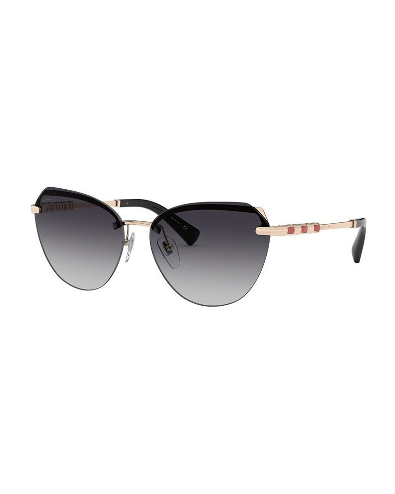 Women's Polarized Sunglasses PINK GOLD PLATED/POLAR GREY GRADIENT $62.51 Womens