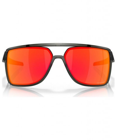 Men's Sunglasses OO9147-0563 Matte Gray Smoke $42.12 Mens