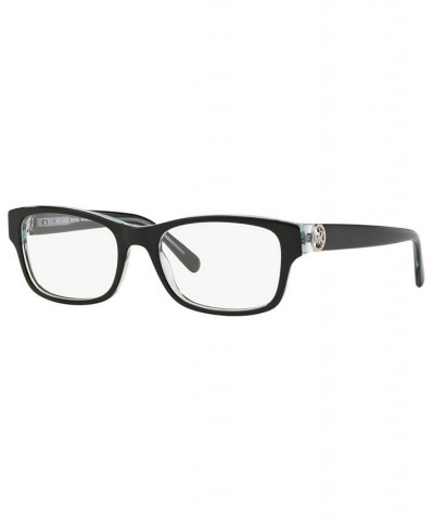 MK8001 Women's Square Eyeglasses Black Blue $29.54 Womens