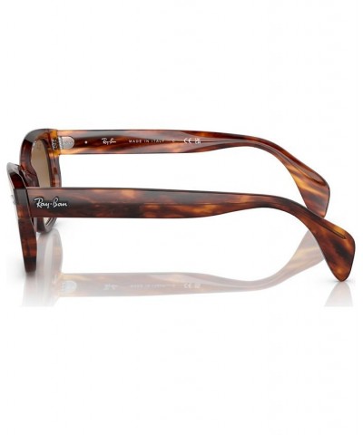 Unisex Sunglasses RB0880S52-Y Striped Havana $51.03 Unisex