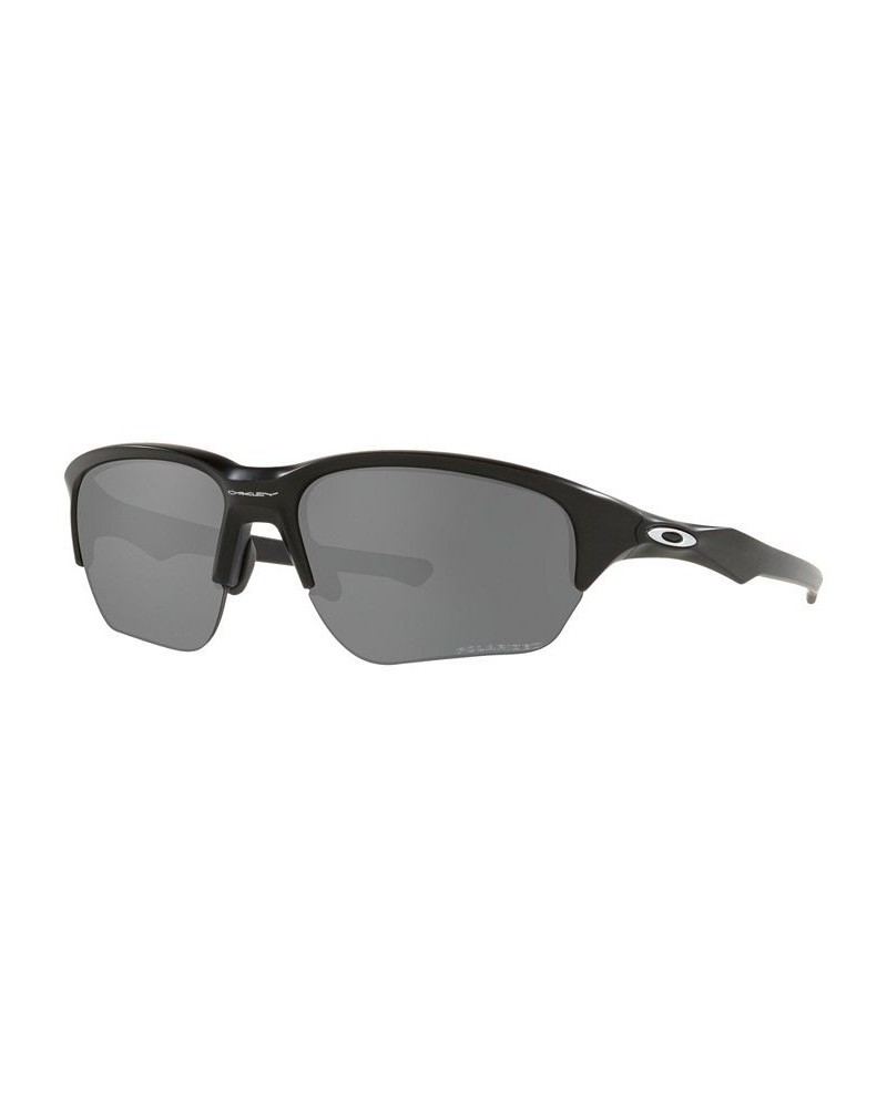 Men's Polarized Sunglasses FLAK BETA 64 Matte Black $42.42 Mens