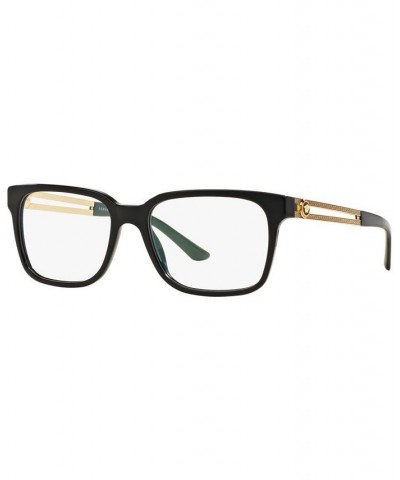 VE3218 Men's Square Eyeglasses Black $30.72 Mens