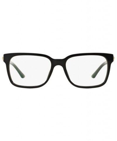 VE3218 Men's Square Eyeglasses Black $30.72 Mens