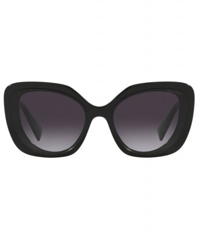 Women's Sunglasses MU 06XS 59 Crystal Black $81.80 Womens