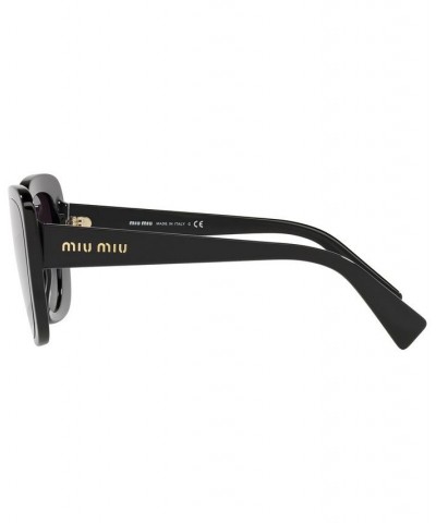 Women's Sunglasses MU 06XS 59 Crystal Black $81.80 Womens