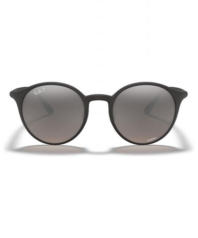 Polarized Sunglasses RB4336CH50-YZP MATTE BLACK/GREY MIR GREY GRADIENT POLAR $45.41 Unisex