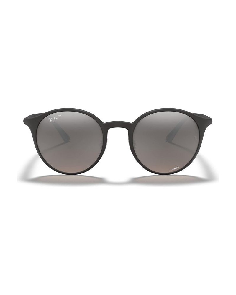 Polarized Sunglasses RB4336CH50-YZP MATTE BLACK/GREY MIR GREY GRADIENT POLAR $45.41 Unisex