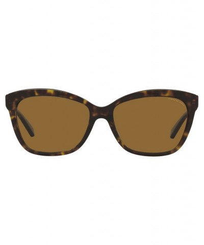 Women's Polarized Sunglasses HC8305 57 L1168 DARK TORTOISE/BROWN POLAR $25.96 Womens