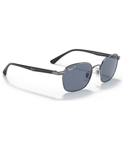 Men's Polarized Sunglasses RB3664CH SHINY GUNMETAL/BLUE POLAR $16.80 Mens