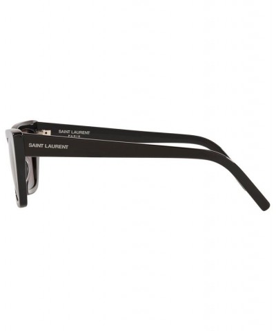 Women's Sunglasses SL 276 Mica 53 Black Shiny $75.60 Womens