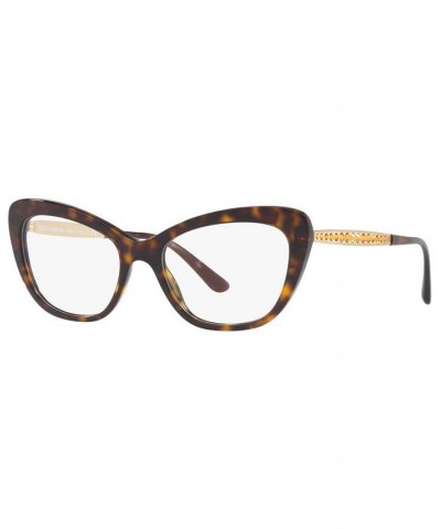 Dolce & Gabbana DG3275B Women's Cat Eye Eyeglasses Black $28.00 Womens