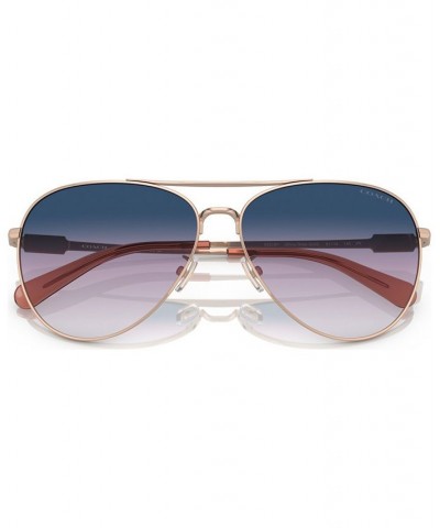 Women's Sunglasses HC714061-Y Shiny Rose Gold-Tone $25.48 Womens