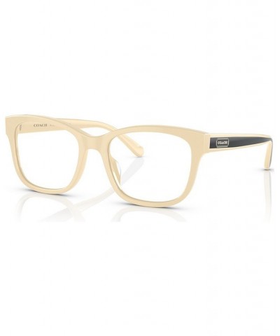 Women's Square Eyeglasses HC6197U53-O Off White $43.12 Womens