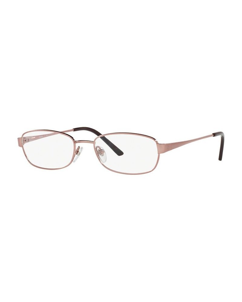 SF2584 Women's Irregular Eyeglasses Copper $15.62 Womens