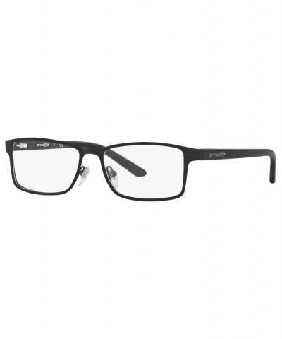 AN6110 Men's Rectangle Eyeglasses Rubber Bla $18.30 Mens