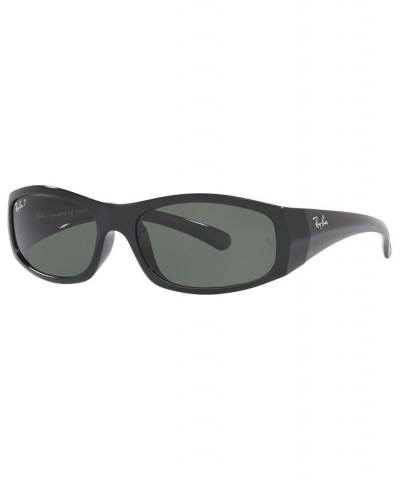 Men's Polarized Sunglasses RB4093 57 Black $19.68 Mens