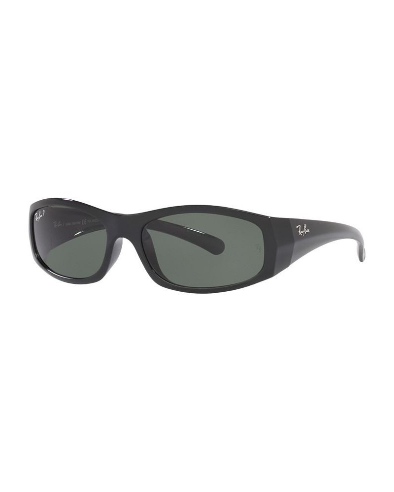 Men's Polarized Sunglasses RB4093 57 Black $19.68 Mens