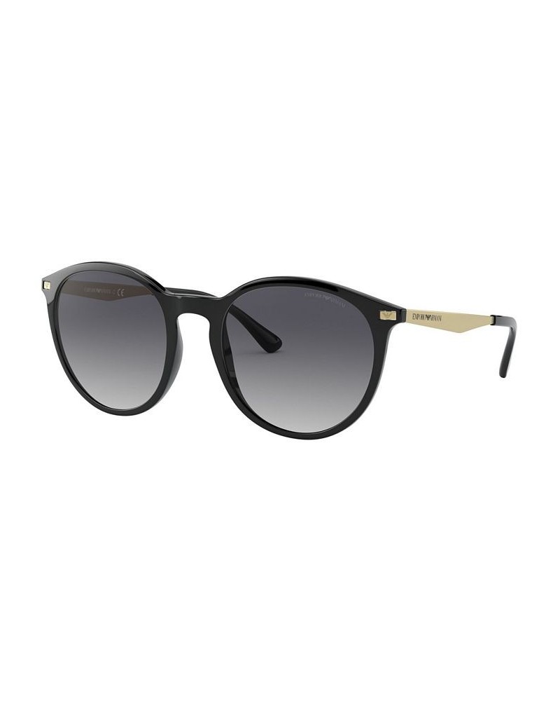 Women's Sunglasses EA4148 54 SHINY BLACK $18.50 Womens