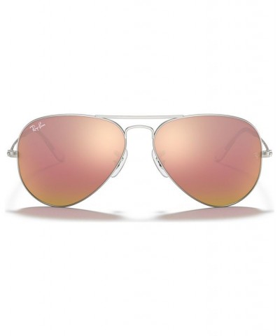 Sunglasses RB3025 AVIATOR MIRROR GOLD SHINY/SILVER GRADIENT $48.88 Unisex