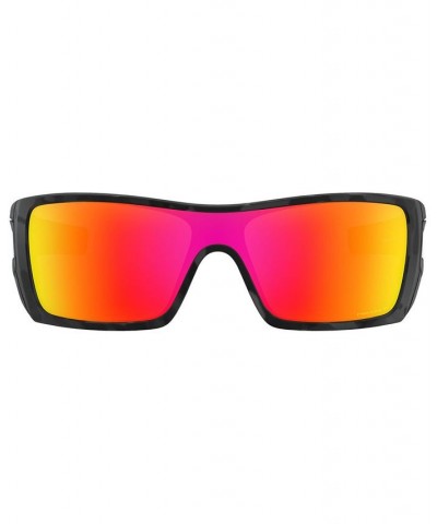 Men's Polarized Sunglasses OO9101 MATTE BLACK CAMO/PRIZM RUBY POLARIZED $53.52 Mens