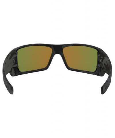 Men's Polarized Sunglasses OO9101 MATTE BLACK CAMO/PRIZM RUBY POLARIZED $53.52 Mens