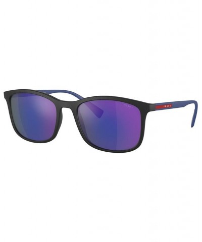 Men's Lifestyle 56 Sunglasses PS 01TS56-Z Matte Black $82.62 Mens