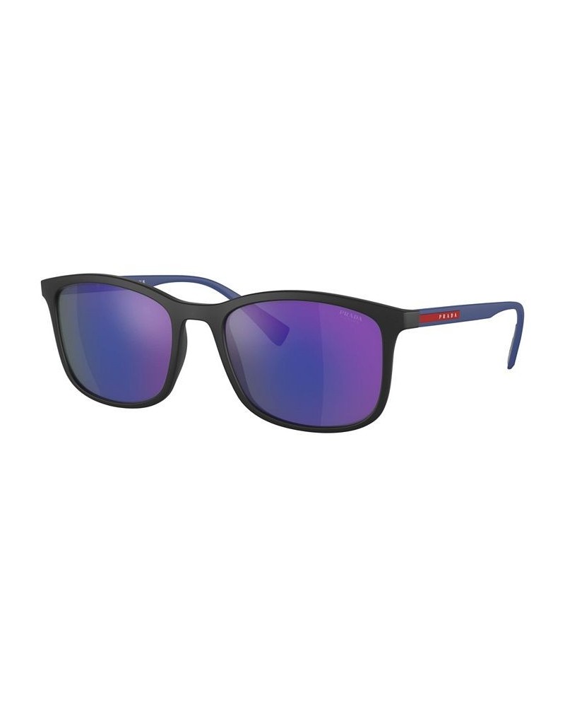 Men's Lifestyle 56 Sunglasses PS 01TS56-Z Matte Black $82.62 Mens