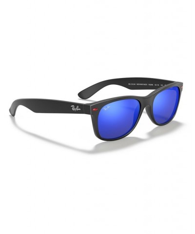 Unisex Sunglasses RB2132M Scuderia Ferrari Collection 55 MATTE BLACK/GREEN MIRROR BLUE $54.60 Unisex