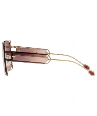 Women's Sunglasses BV6171 59 Pink Gold-Tone/Black $102.17 Womens