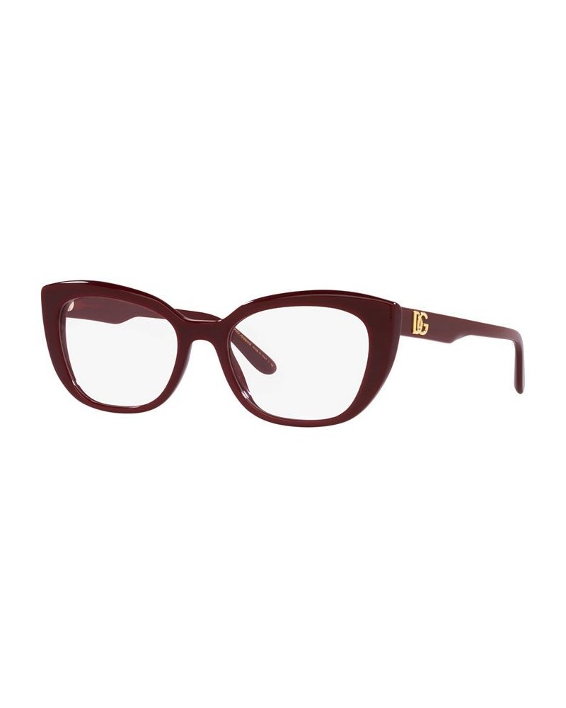 DG3355 Women's Butterfly Eyeglasses Havana $33.00 Womens