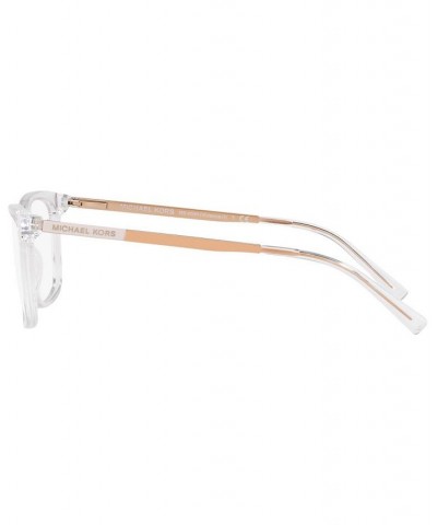 MK4030 Women's Rectangle Eyeglasses Pink Tort $43.20 Womens