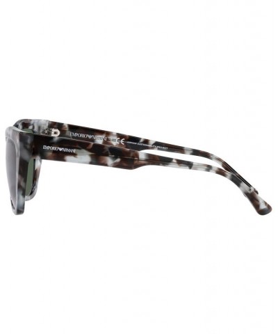 Women's Sunglasses EA4176 54 Shiny Brown Havana $34.40 Womens