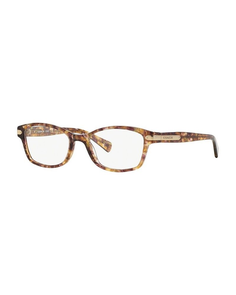 HC6173 Women's Rectangle Eyeglasses Dark Torto $68.40 Womens