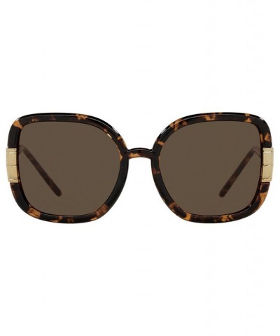 Women's Sunglasses TY9063U 56 DARK TORTOISE/SOLID BROWN $39.48 Womens