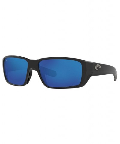 Polarized BLACKFIN PRO Sunglasses 6S9078 60 11 MATTE BLACK/BLUE MIRROR 580G $34.08 Unisex