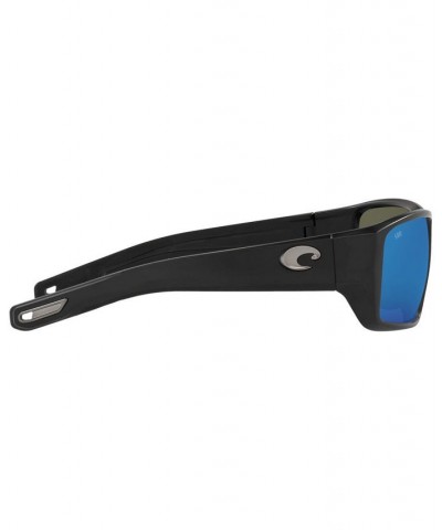 Polarized BLACKFIN PRO Sunglasses 6S9078 60 11 MATTE BLACK/BLUE MIRROR 580G $34.08 Unisex