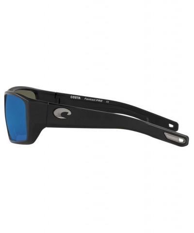 Polarized BLACKFIN PRO Sunglasses 6S9078 60 11 MATTE BLACK/BLUE MIRROR 580G $34.08 Unisex