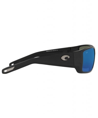 Polarized BLACKFIN PRO Sunglasses 6S9078 60 11 MATTE BLACK/BLUE MIRROR 580G $34.08 Unisex